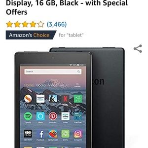 Fire 8HD Tablet NIB!!!